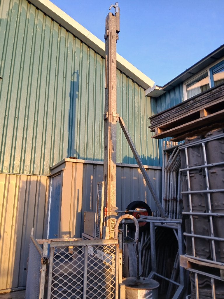 te koop de jong bouwlift, Doe-het-zelf en Verbouw, Ophalen of Verzenden, Gebruikt, Bouwlift