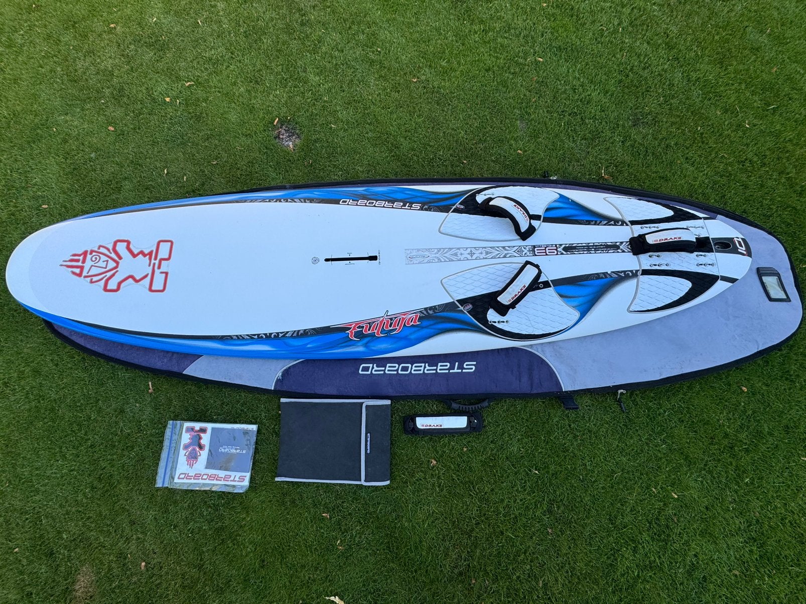 Starboard Futura 93L, Ophalen, Zo goed als nieuw, Plank
