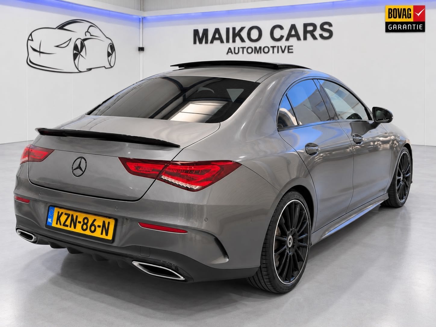 Mercedes-Benz CLA-klasse 250 4MATIC AMG LINE PANORAMA SFEERV, Auto's, Automaat, 15 km/l, Gebruikt, Zwart