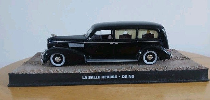 JAMES BOND; La Salle Hearse 'Dr. No' Modelauto, Overige merken, Auto, 1:32 tot 1:50, Nieuw
