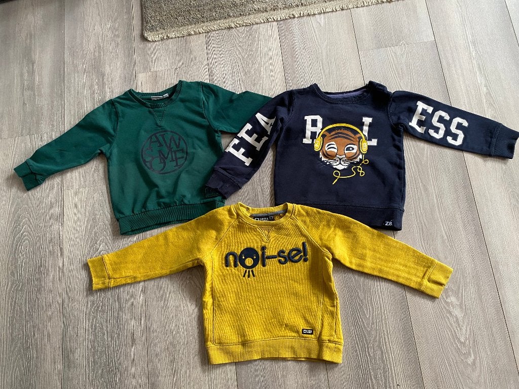 NAME IT/Z8/TUMBLE 'N DRY  3 sweatertjes maat 86, Truitje of Vestje, Ophalen of Verzenden, Zo goed als nieuw, Name It