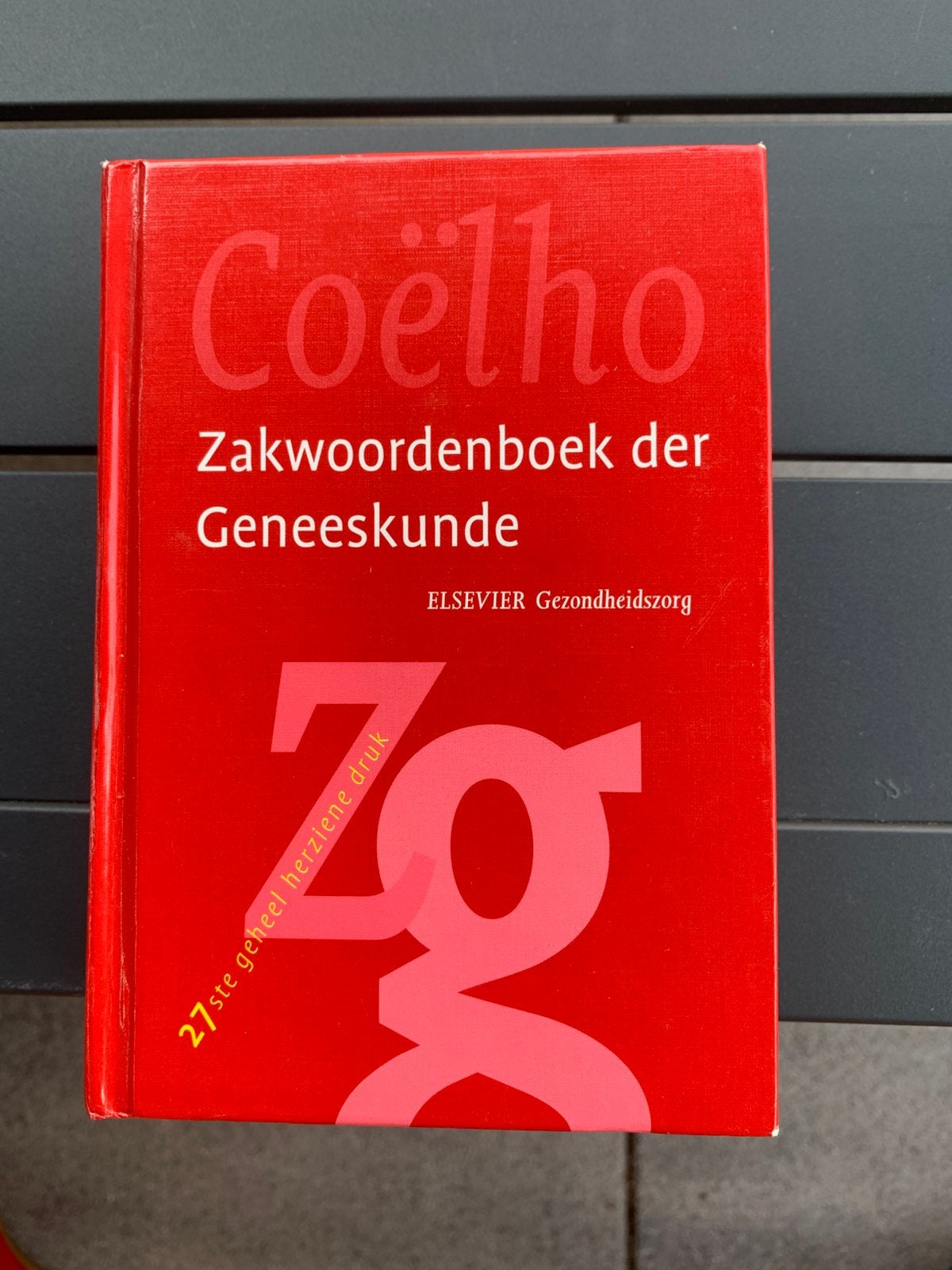 Zakwoordenboek der  geneeskunde boek, Boeken, Ophalen of Verzenden, Zo goed als nieuw, Overige uitgevers, Nederlands