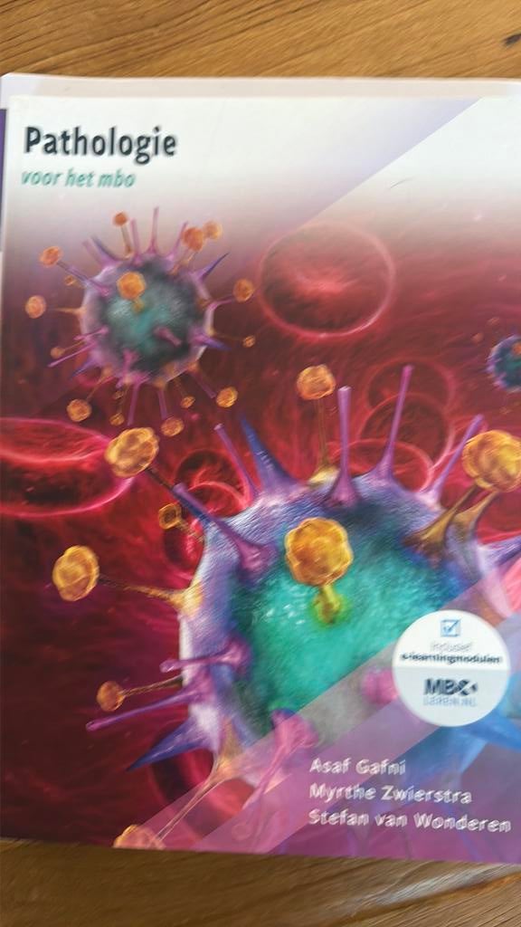 Pathologie - voor het mbo, Boeken, Ophalen of Verzenden, Zo goed als nieuw, Overige niveaus, Myrthe Zwierstra; Asaf Gafni