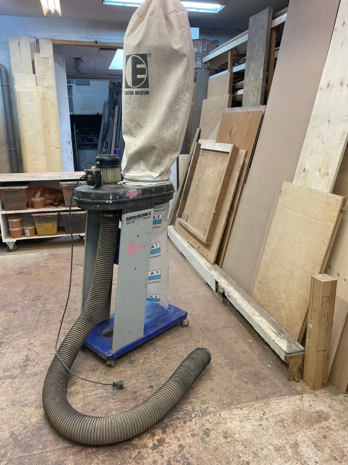 Afzuig machine stof afzuiging, Ophalen, Gebruikt, Afzuiger