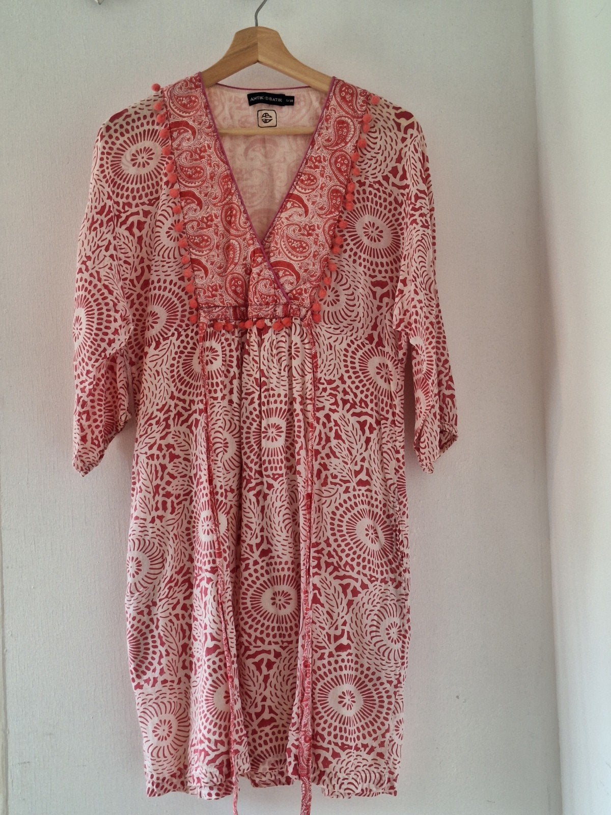 Mooi jurkje van Antik Batik., Kleding | Dames, Jurken, Maat 38/40 (M), Verzenden, Zo goed als nieuw, Knielengte