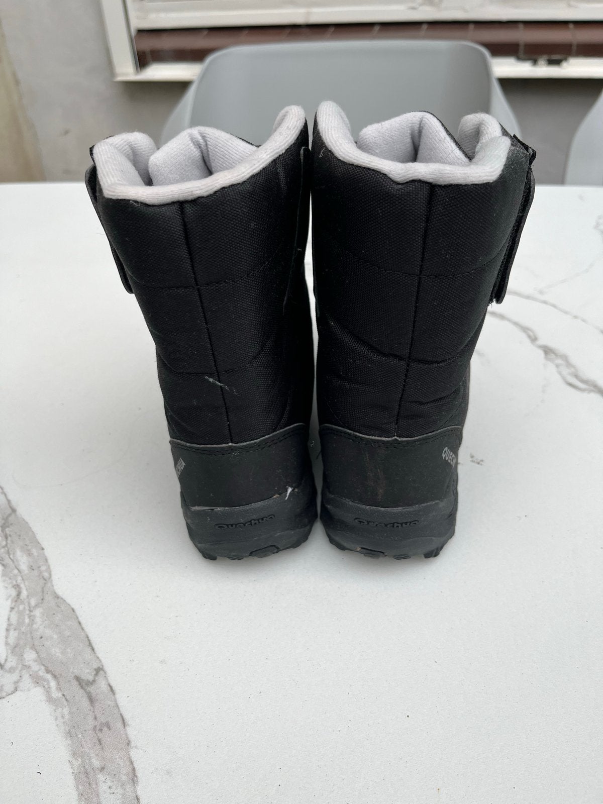Quechua Snowboots Maat 36 - Zwart, Zo goed als nieuw, Kleding | Dames, Ophalen of Verzenden, Zo goed als nieuw, Zwart, Snowboots