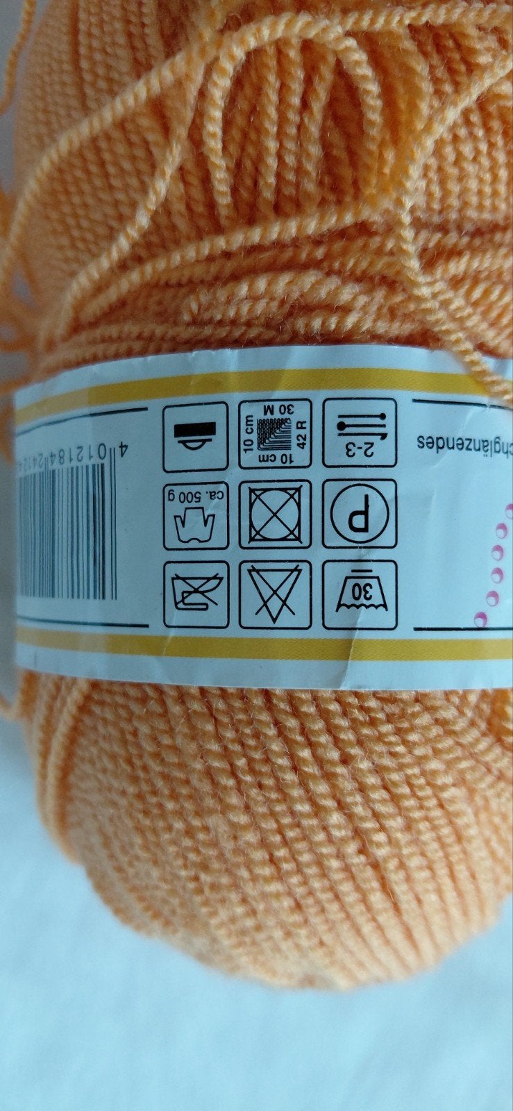 Schachenmayr nomotta Glanzperle garen - Oranje, Ophalen of Verzenden, Nieuw, Breien of Haken, Wol of Garen