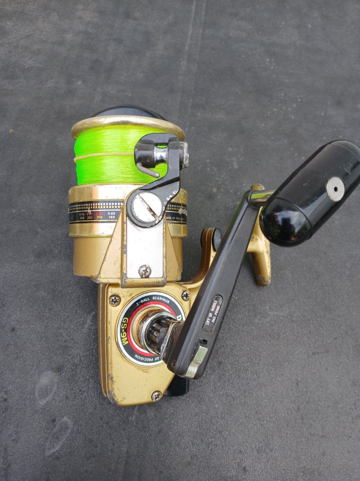 Daiwa GS 9 Molen, Watersport en Boten, Ophalen of Verzenden, Gebruikt, Molen