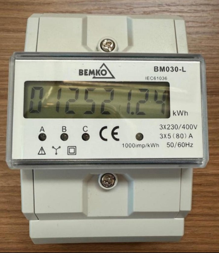 Bemko digitale electra meter, Ophalen of Verzenden, Gebruikt, Overige typen
