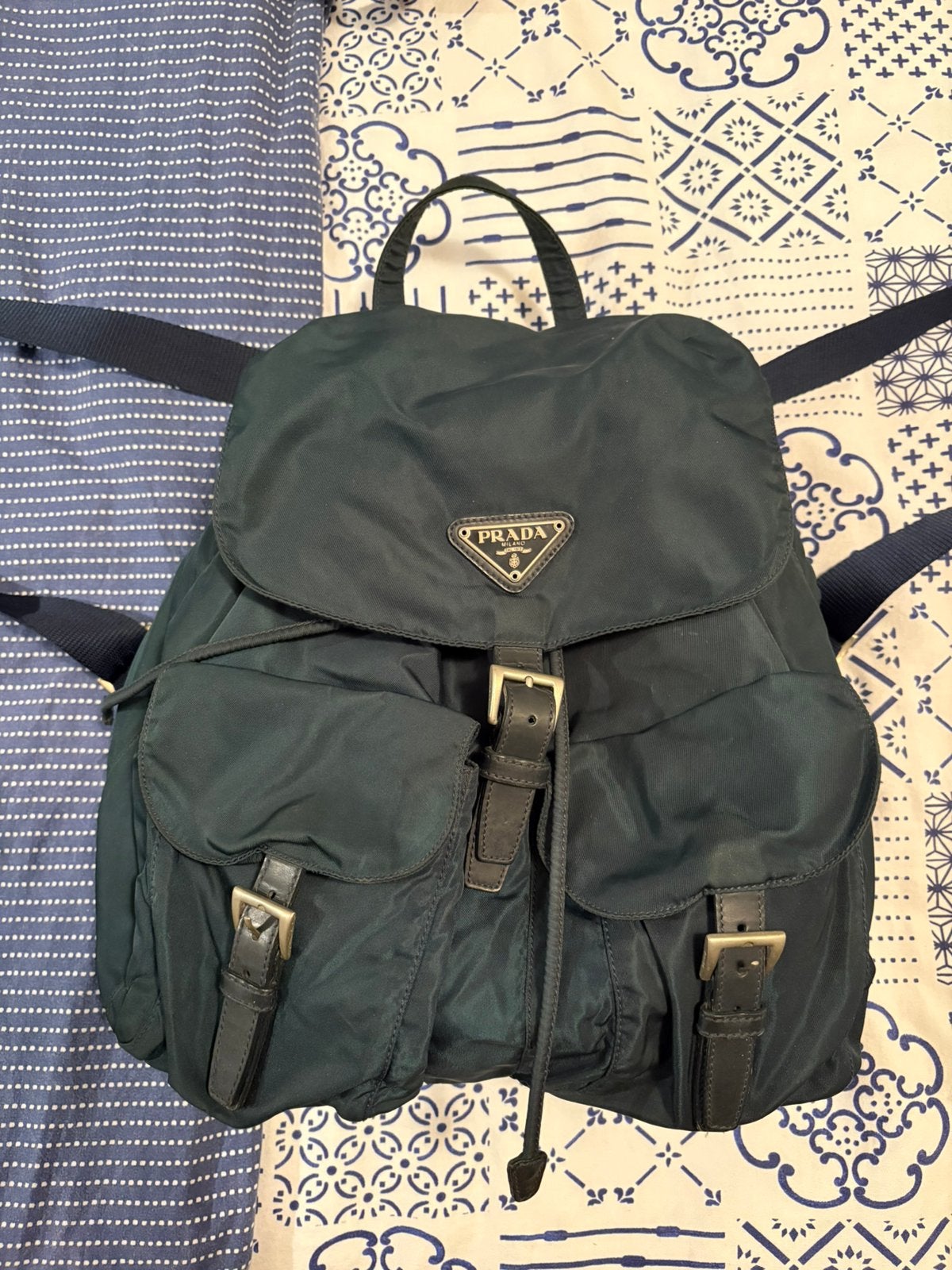 Prada Re-Nylon backpack 1978 vintage, Ophalen of Verzenden, Zo goed als nieuw, Overige merken