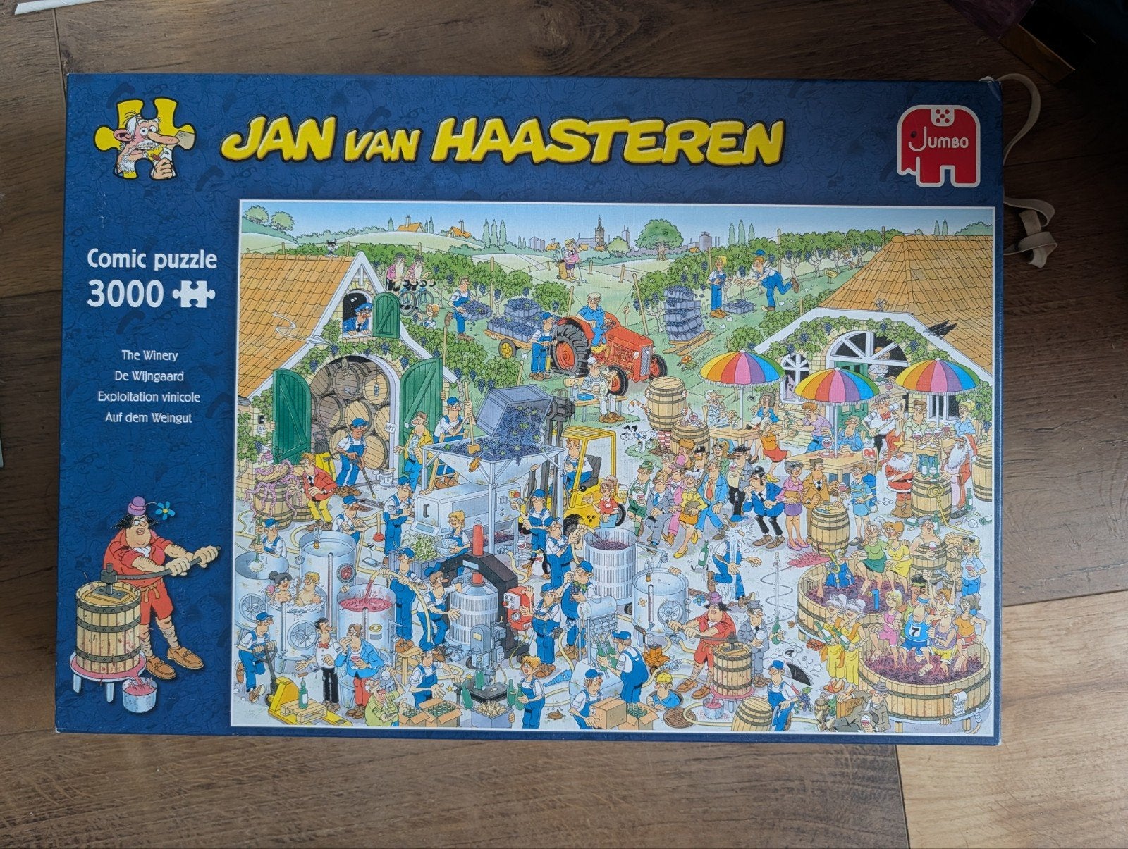 Jan van Haasteren Puzzels: Tour de France & The Winery, Hobby en Vrije tijd, Denksport en Puzzels, Ophalen of Verzenden, Meer dan 1500 stukjes