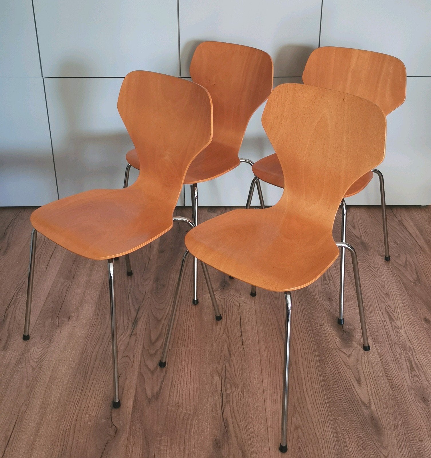 Set van 4 vintage vlinderstoelen Phoenix Denmark, Ophalen