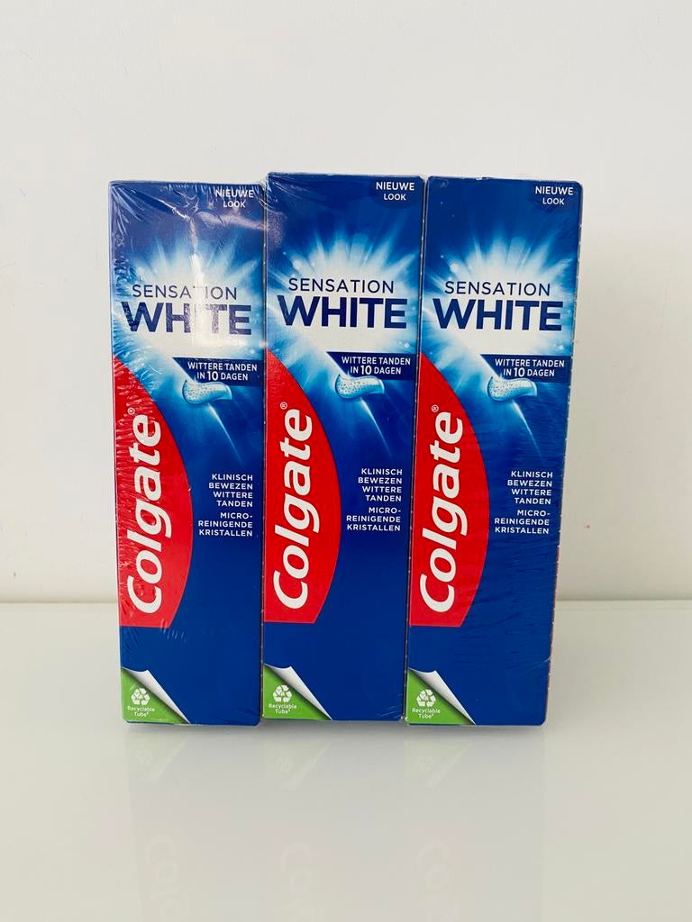 6x tandpasta. Colgate., Verzenden, Nieuw, Tandpasta