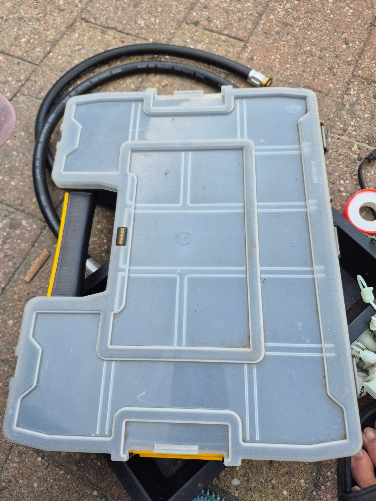 Stanley organizer met vakken 10 stuks beschikbaar, Ophalen, Gebruikt