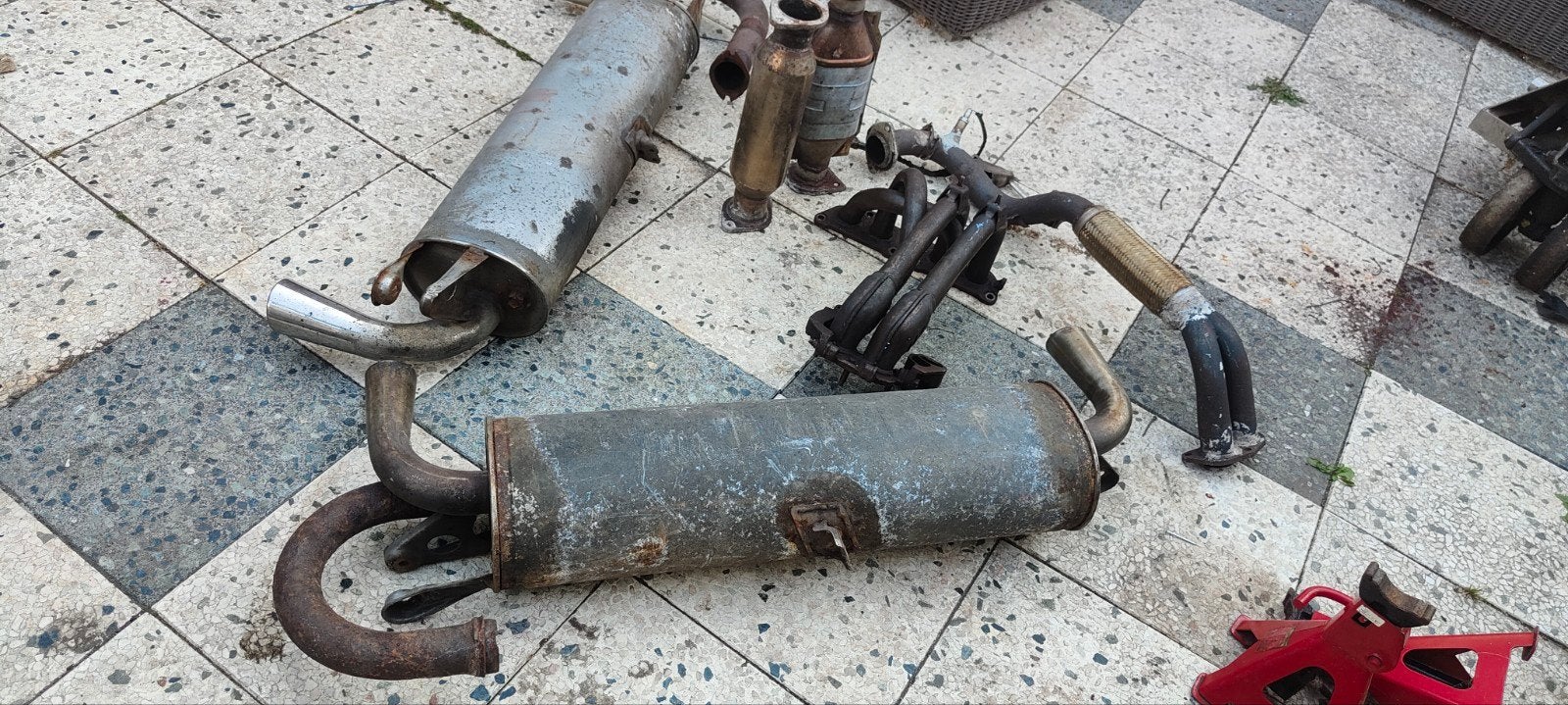 Mr2 sw20 uitlaat. Turbo en non turbo ., Auto-onderdelen, Ophalen of Verzenden, Gebruikt