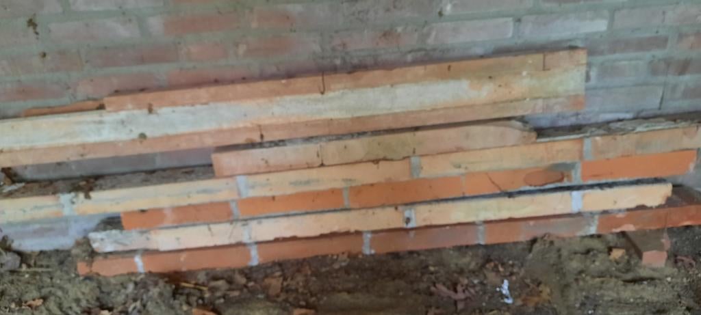 Stalton  lateien voor diverse projecten, Doe-het-zelf en Verbouw, Metselstenen, Ophalen of Verzenden, Gebruikt, Bakstenen