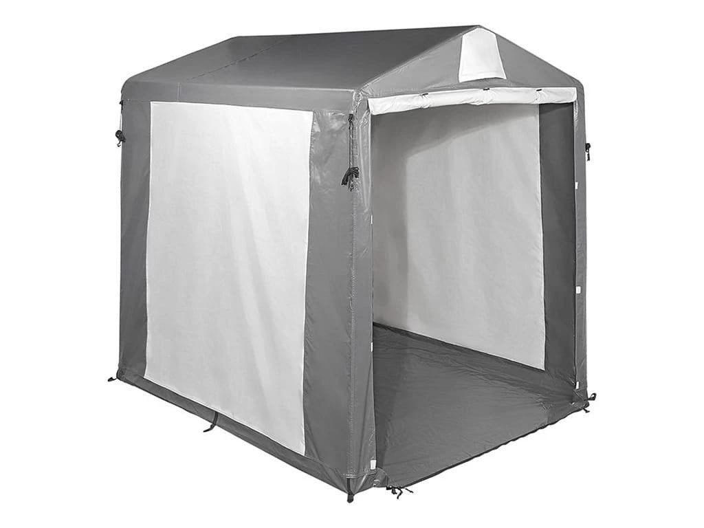 Schuurtent, Ophalen