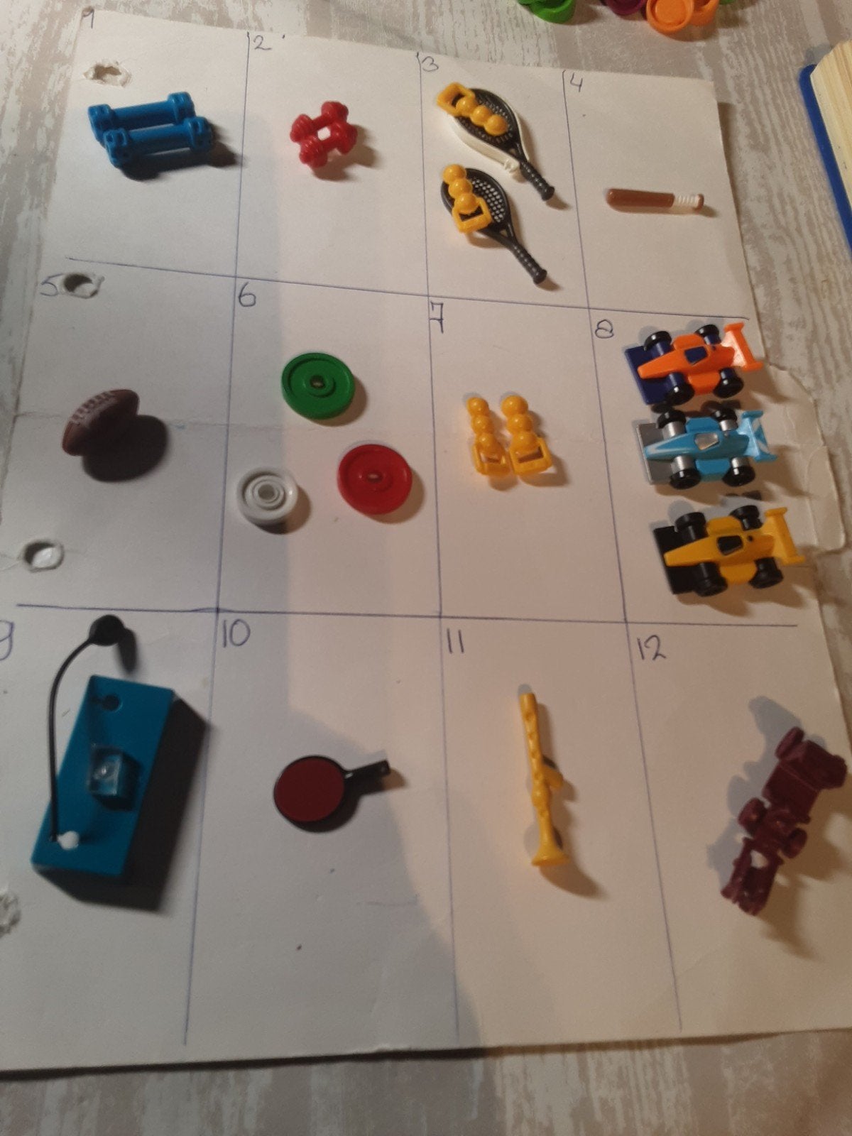 onderdelen speelgoed 6, Kinderen en Baby's, Losse onderdelen, Overige typen, Zo goed als nieuw, Family fun