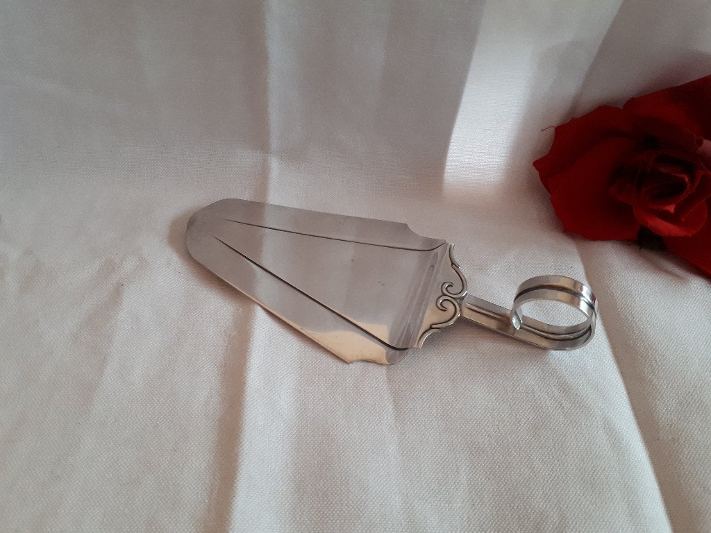 Gero 90 | Art Deco taartschep Georg Nilsson modelnummer 851, Antiek en Kunst, Antiek | Bestek, Verzenden