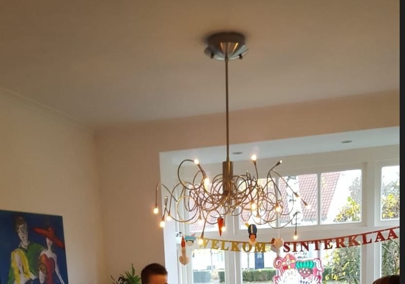 Eetkamer lamp, Huis en Inrichting, Lampen | Hanglampen, Gebruikt, Ophalen
