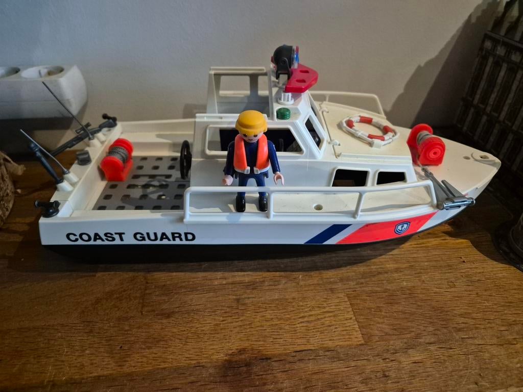Playmobil boot kustwacht 4448, Ophalen, Gebruikt, Los playmobil