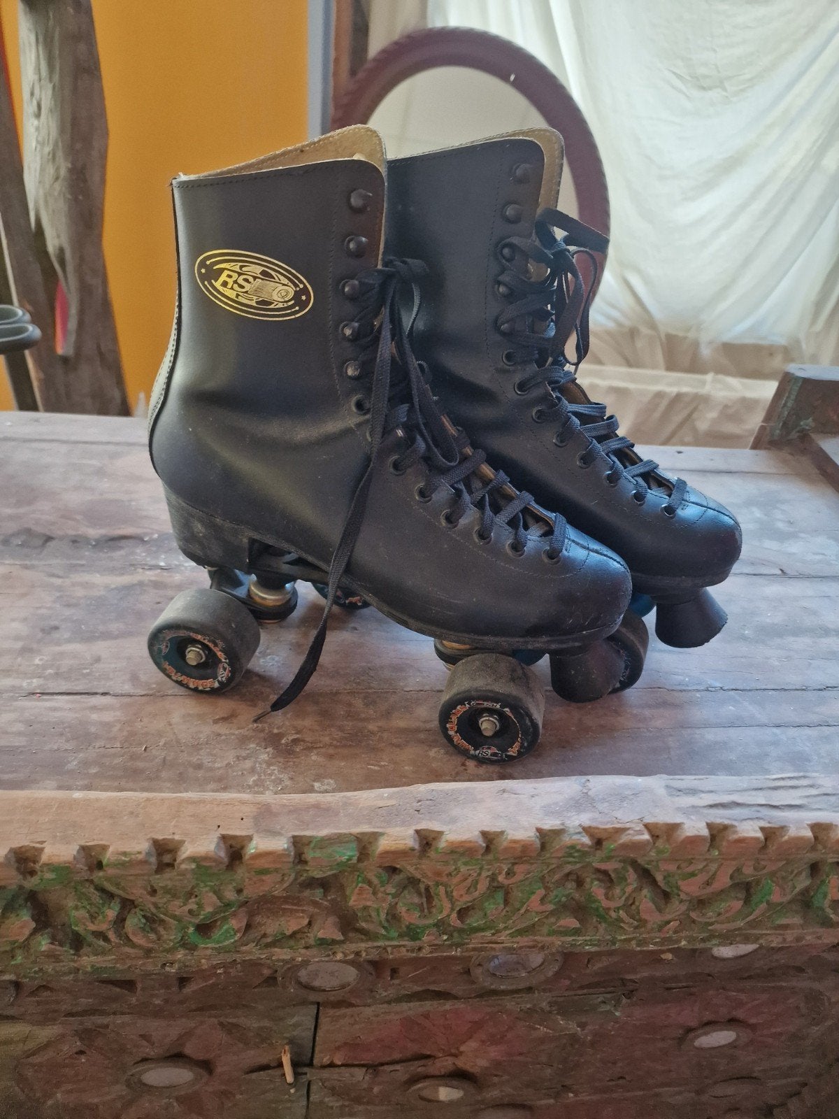 Zwarte Roller Skates - Maat 41, Sport en Fitness, Overige merken, Gebruikt, Overige typen, Ophalen of Verzenden