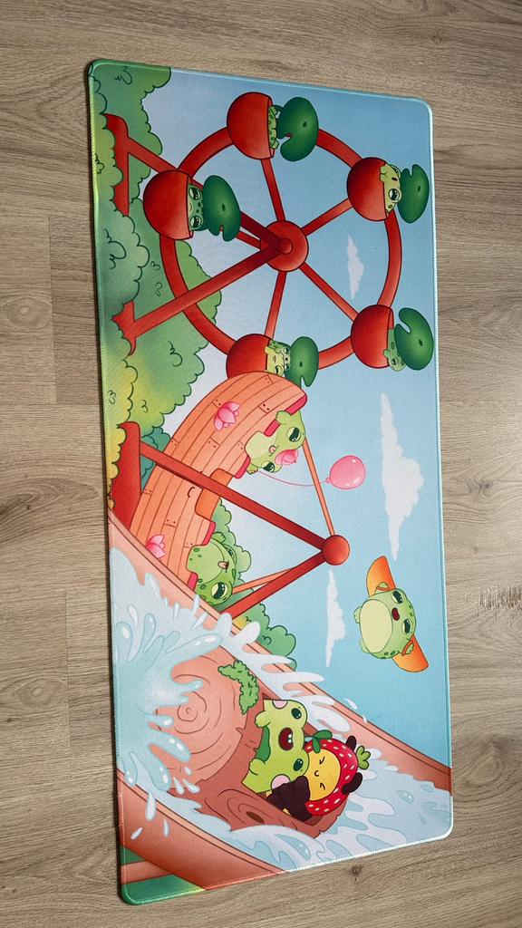 bureau mat XXL muismat kikkers, Ophalen of Verzenden, Zo goed als nieuw