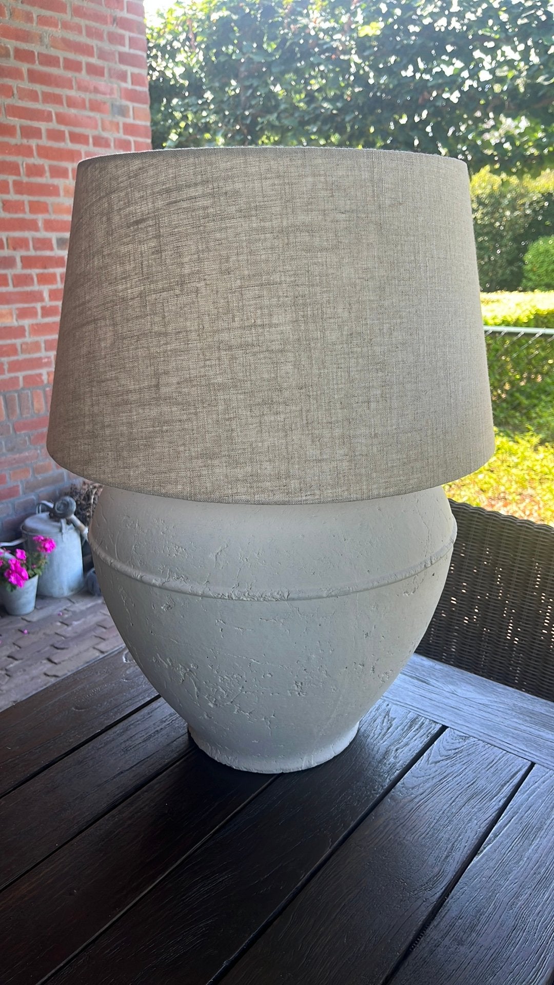 Landelijke tafellamp, Brynxz: doorsnede 40 cm, Ophalen, Gebruikt