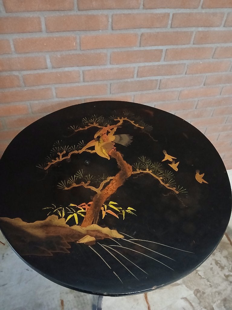Antieke Chinese tafel/bijzettafel/wijntafel, Ophalen, Gebruikt, Rond, 55 tot 75 cm