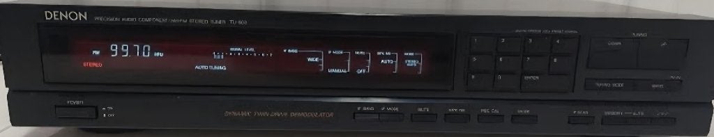 Denon TU-800, Verzenden, Gebruikt