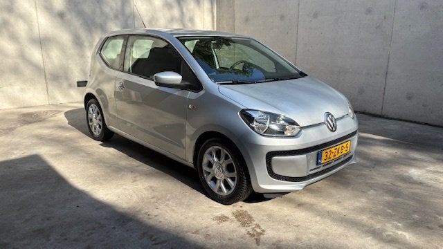 Volkswagen up! 1.0 55KW (75 pk!), 2013, Grijs, 86.000 km, Voorwielaandrijving, Stof, 840 kg, 4 stoelen