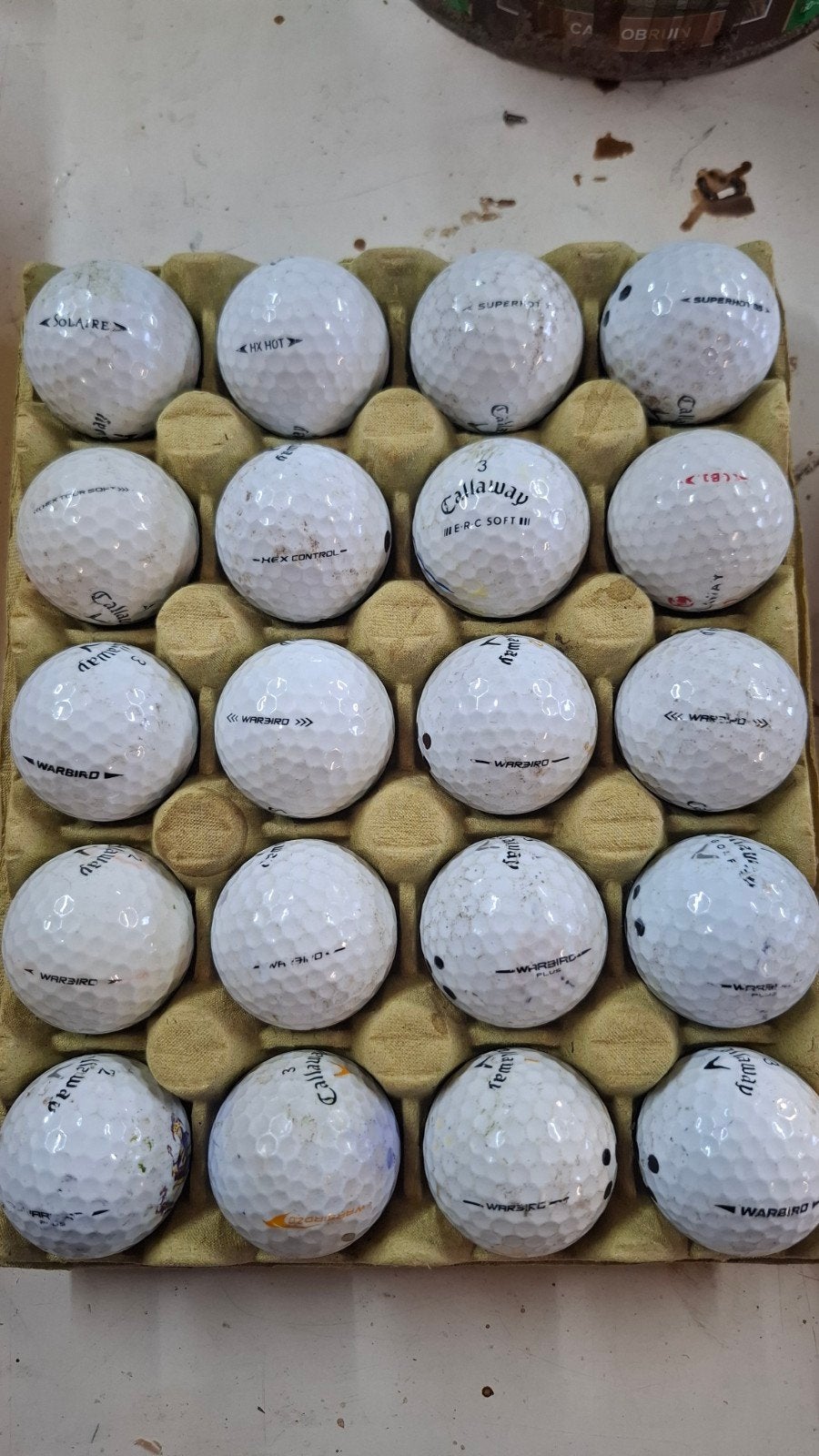 Callaway Golfballen - Mix van modellen (20 stuks), Ophalen of Verzenden, Gebruikt, Bal(len), Callaway
