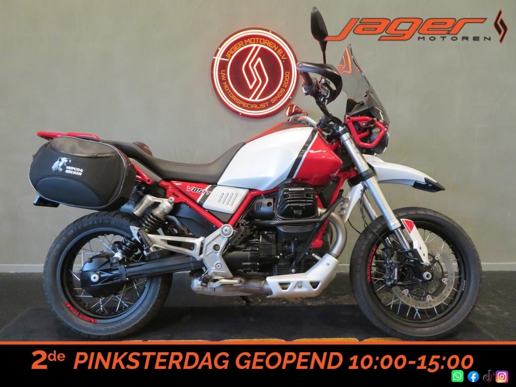 Moto Guzzi V85 TT V 85 TASSEN (bj 2019), Bedrijf, Toermotor