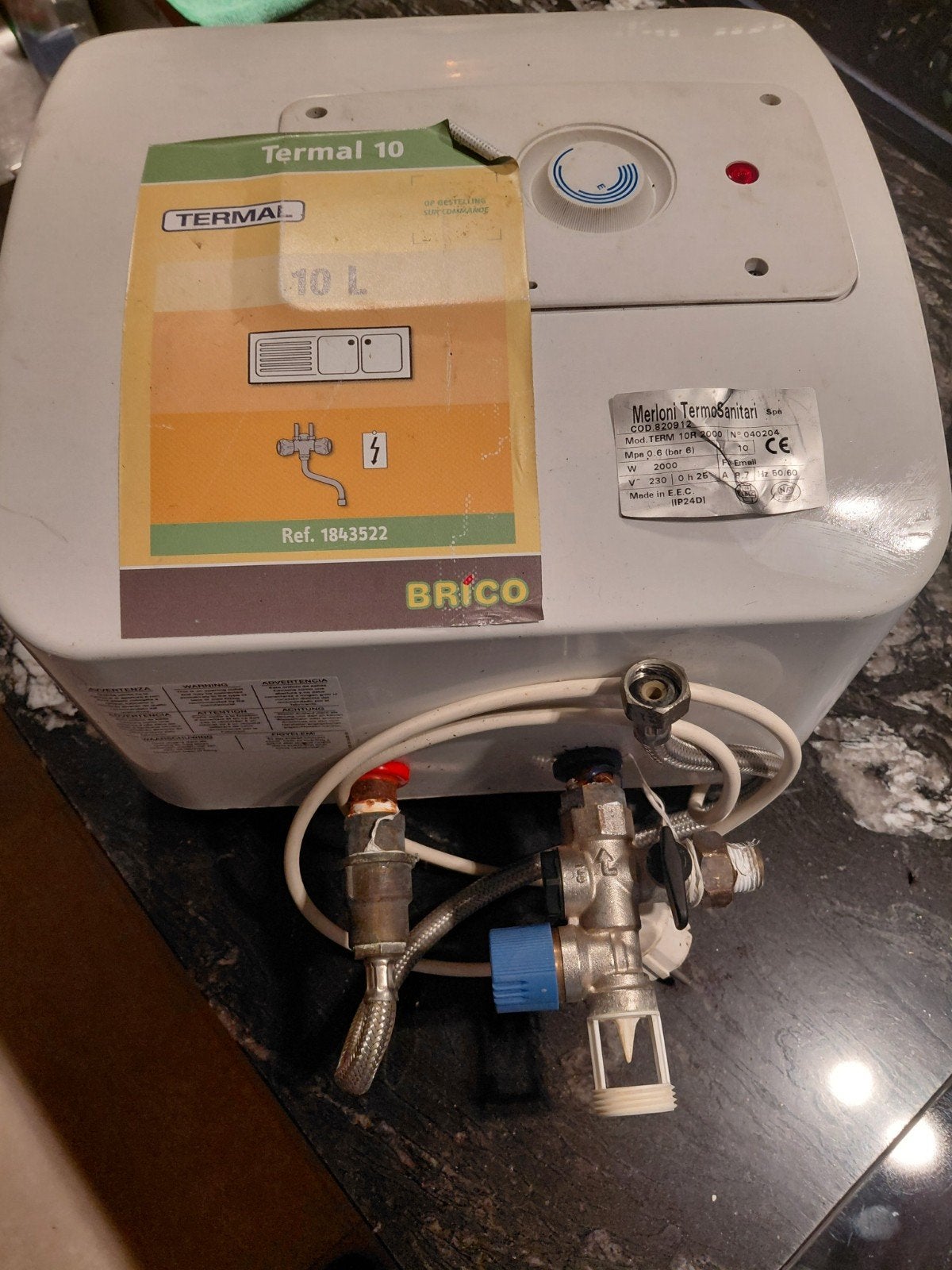 Termal 10 Liter Boiler - gebruikt, Doe-het-zelf en Verbouw, Geisers en Boilers, Ophalen, Aardgas, Boiler, Zo goed als nieuw