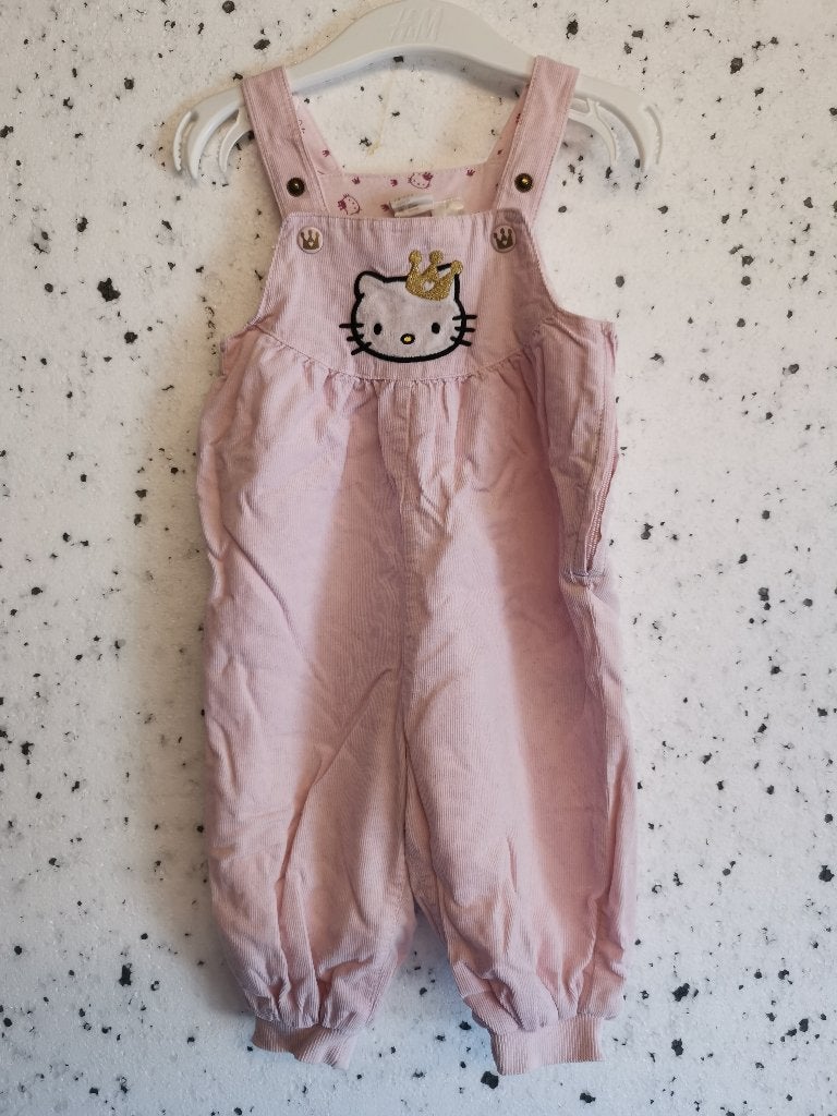 Tuinbroek Hello Kitty Roze, Gebruikt, Broekje, Meisje, Ophalen of Verzenden