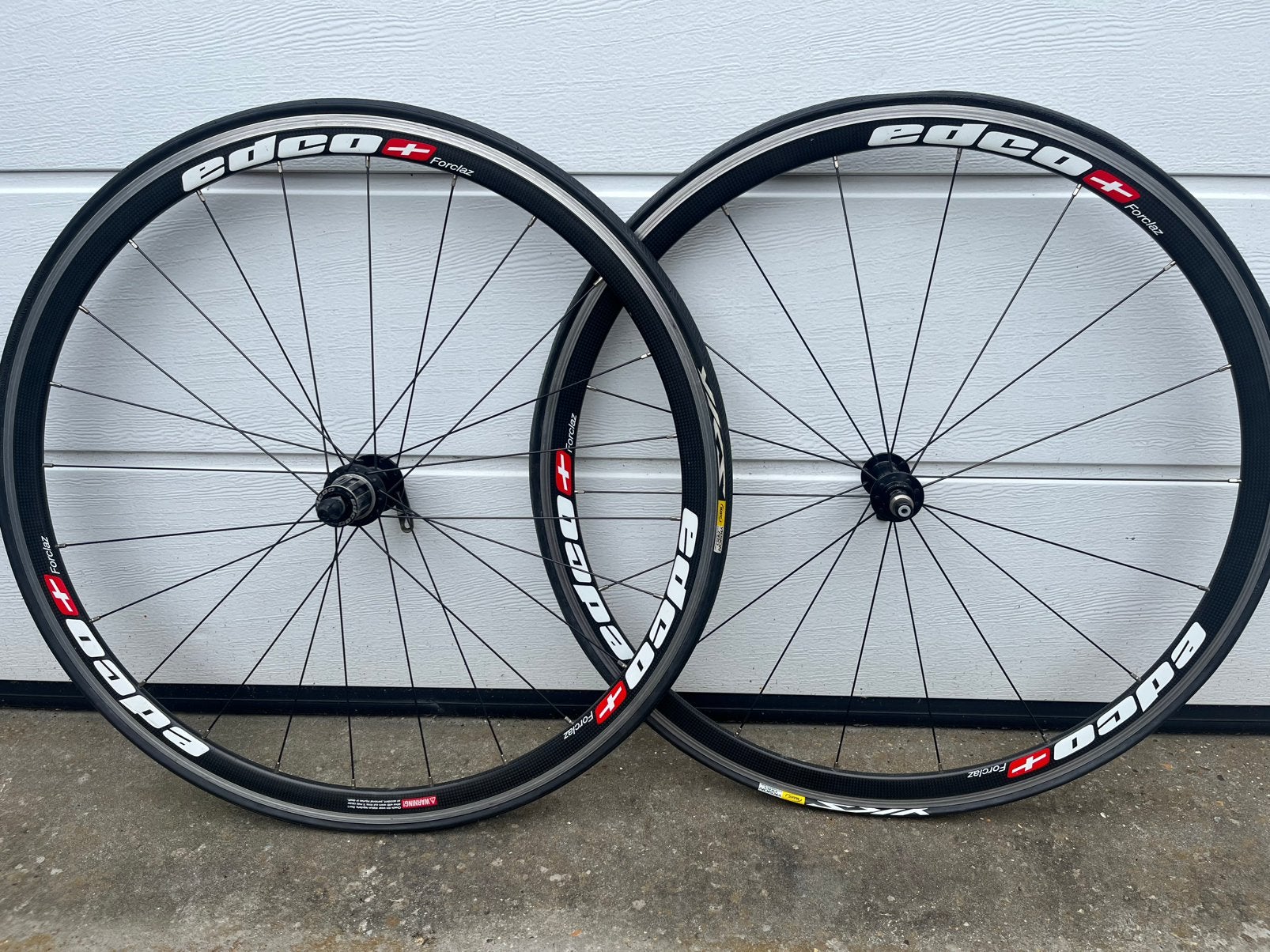 Edco Forclaz carbon wielset, Wiel, Ophalen of Verzenden, Zo goed als nieuw, Racefiets