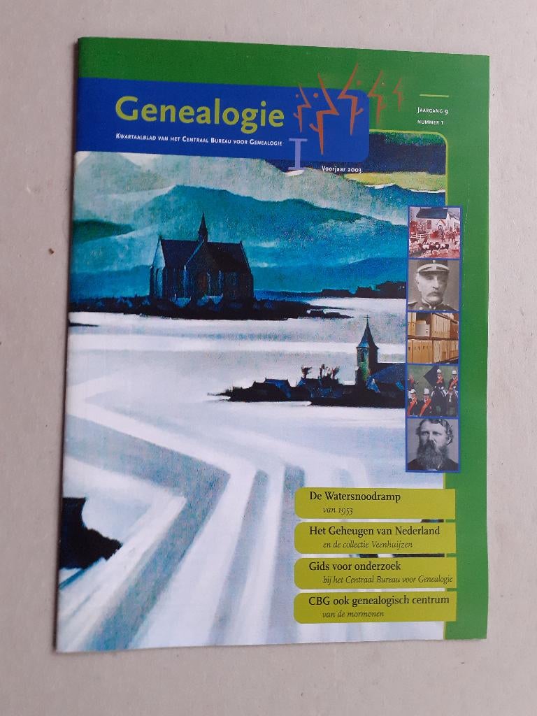 Enkele complete jaargangen GENEALOGIE, kwartaal tijdschrift, Ophalen of Verzenden, Zo goed als nieuw