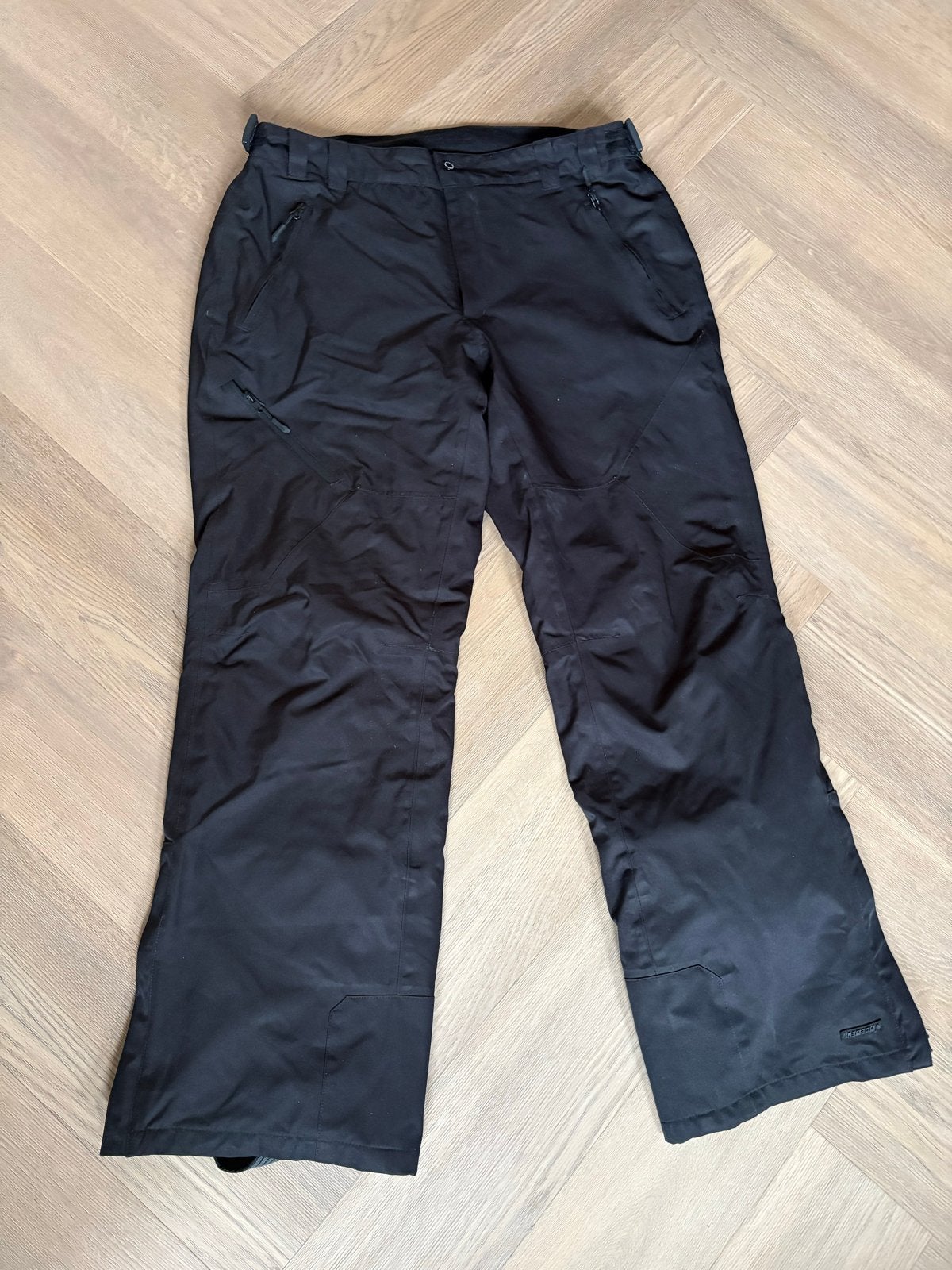 Zwarte Icepeak skibroek - Maat 56, Ophalen of Verzenden, Zo goed als nieuw, Maat 56/58 (XL), Broek