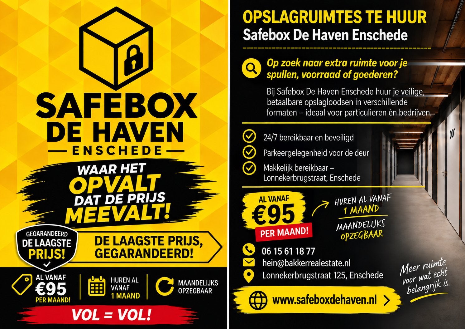 Opslag ruimte Enschede, Ophalen of Verzenden