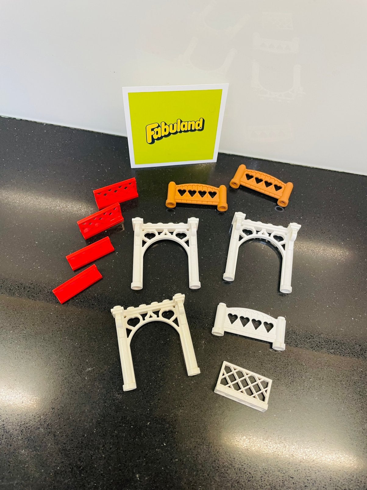 Lego Fabuland | Set met 11 Hekjes, Ophalen of Verzenden, Gebruikt