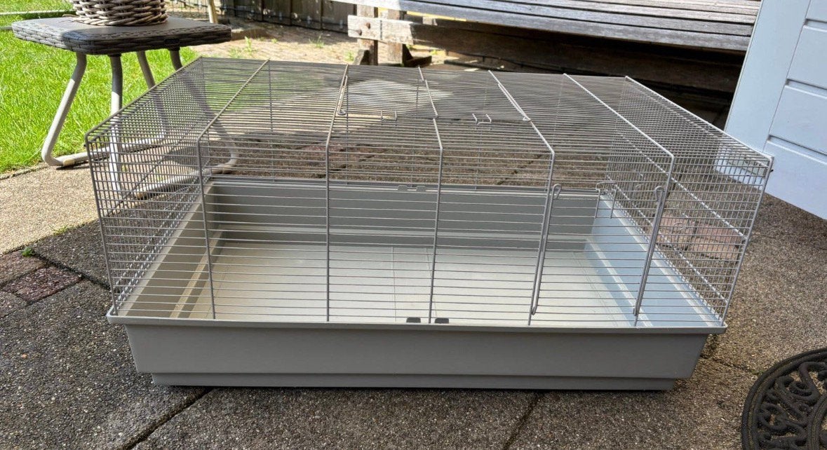 Ferplast Mary hamsterkooi grijs, Dieren en Toebehoren, Ophalen, Kooi, 60 tot 90 cm, Hamster