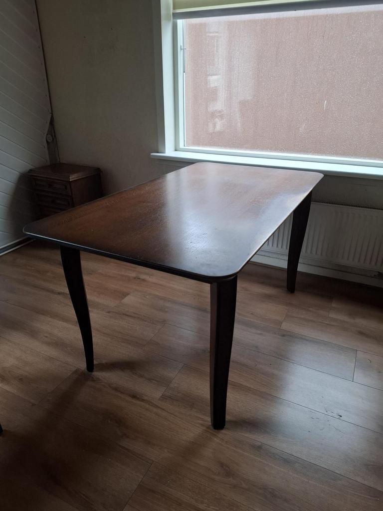 Eetkamer tafel, Ophalen, Gebruikt, 50 tot 100 cm, 150 tot 200 cm