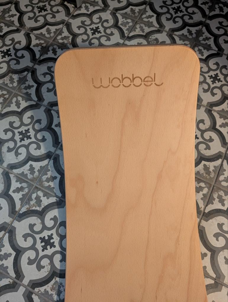 Wobbel Balance Board met Vilt - Geel, Ophalen of Verzenden, Gebruikt, Jongen of Meisje