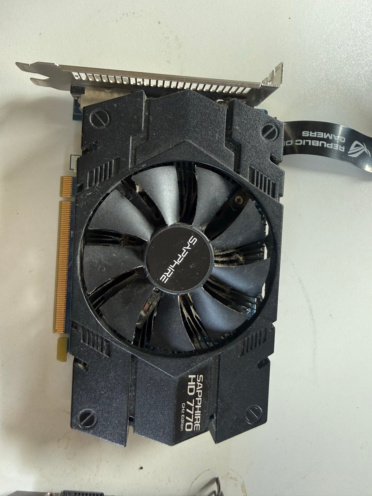 Sapphire HD 7770 GHz Edition Grafische Kaart, Computers en Software, Videokaarten, Ophalen of Verzenden, Gebruikt, AMD, PCI-Express 1