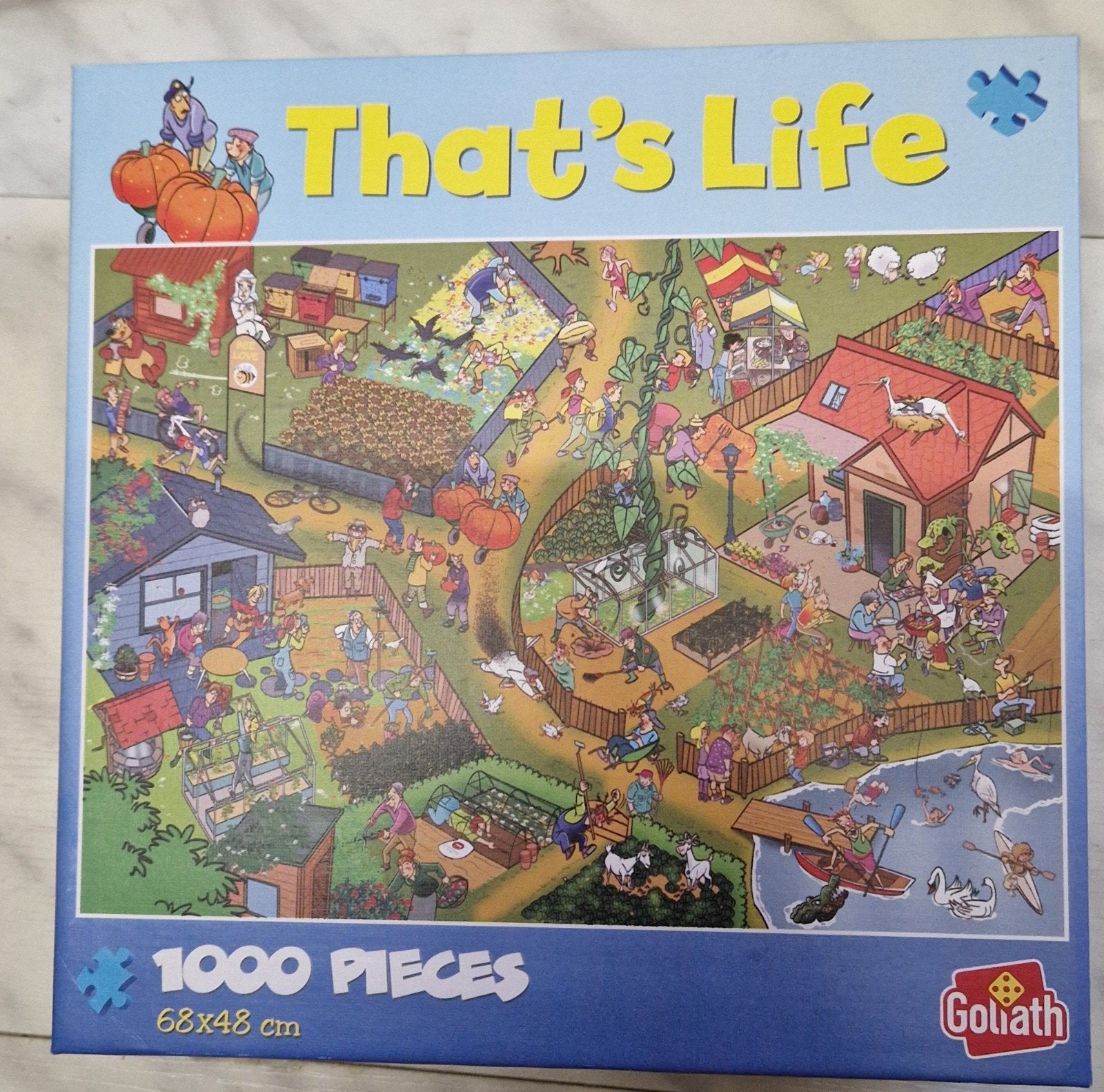 Goliath That's Life Legpuzzel 1000 Stukjes, Ophalen of Verzenden, 500 t/m 1500 stukjes, Zo goed als nieuw, Legpuzzel