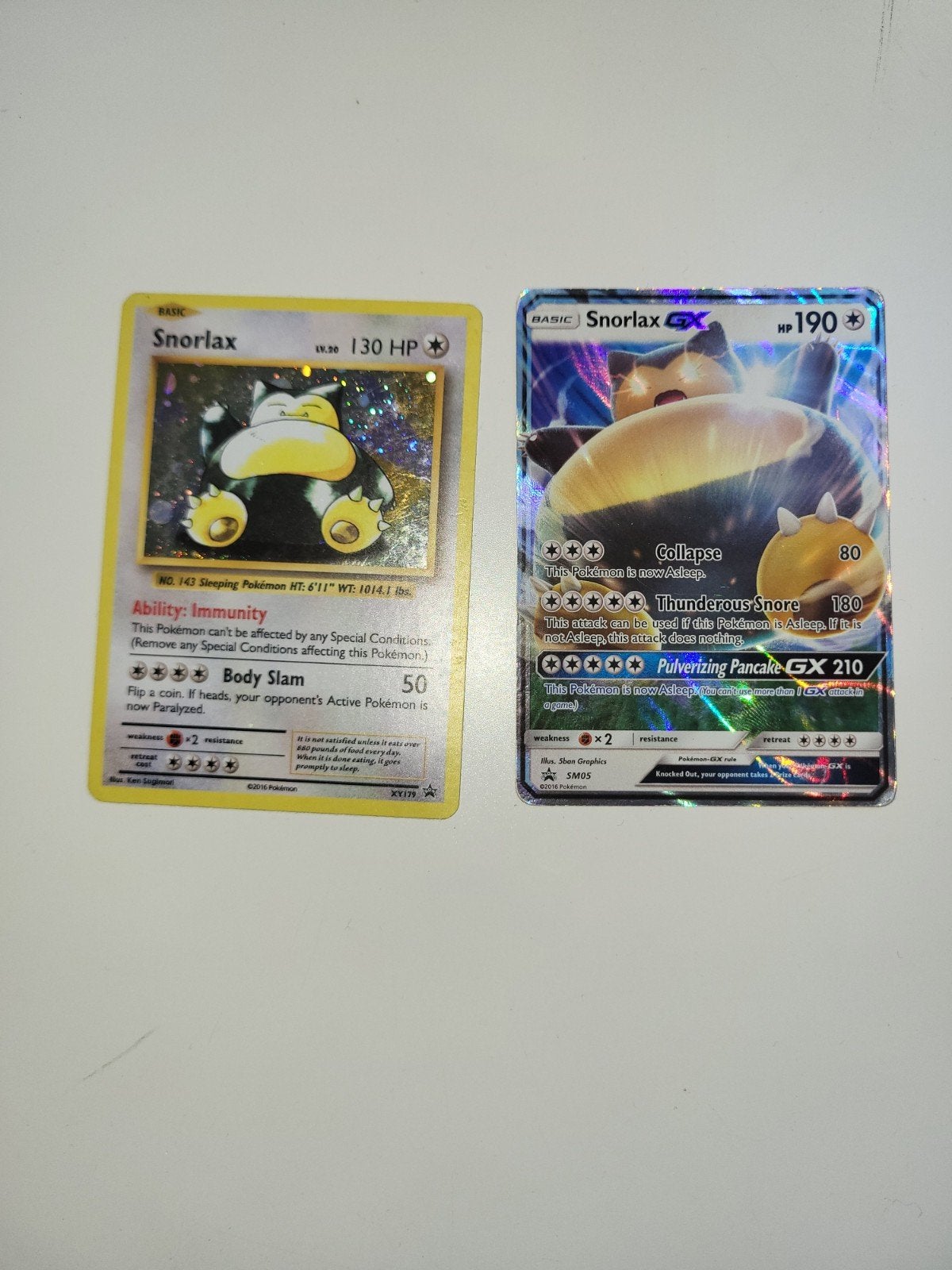 snorlax setje.    prijs is exclusief verzendkosten, Ophalen of Verzenden, Meerdere kaarten