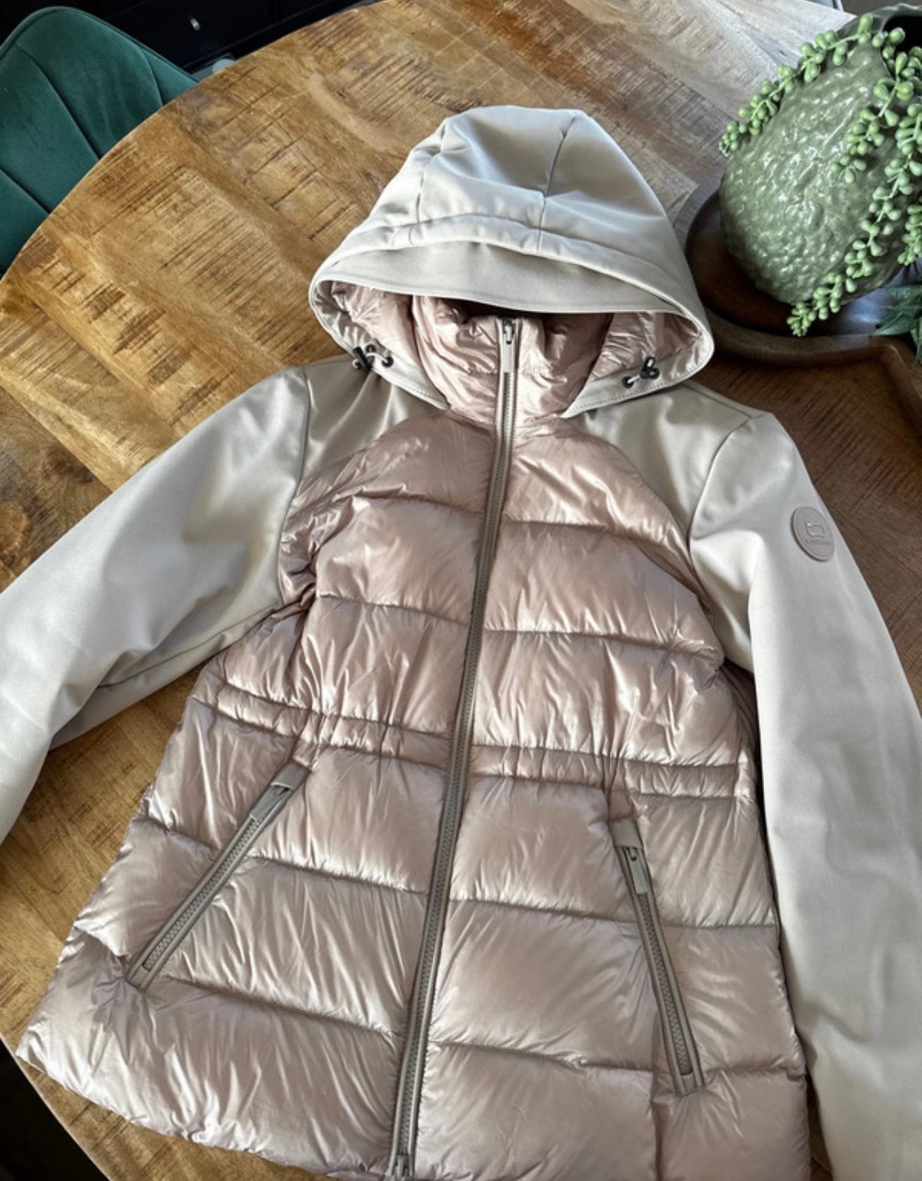 Woolrich dames jas M/L, Ophalen of Verzenden, Zo goed als nieuw, Maat 38/40 (M), Zwart