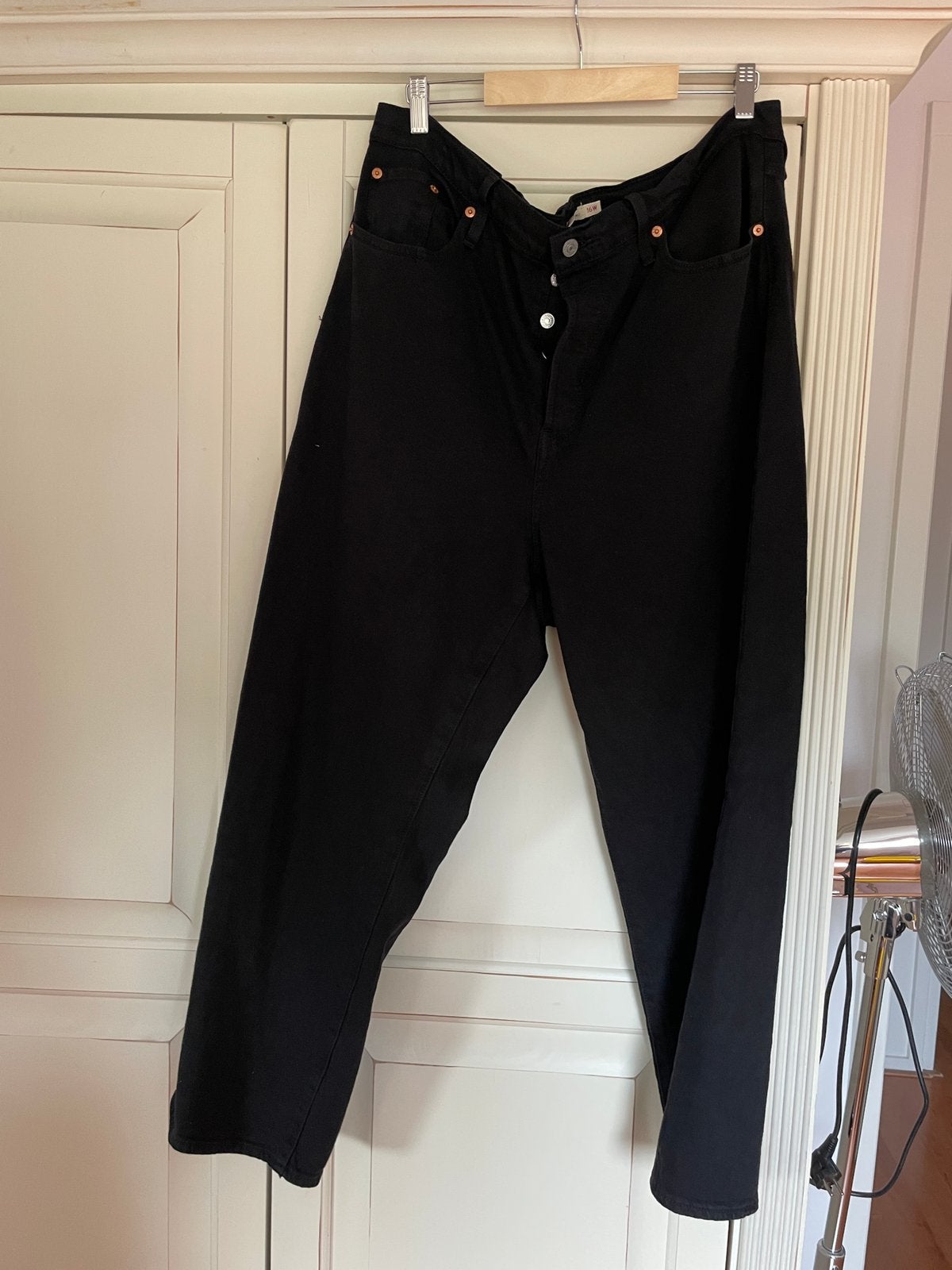 Levi’s jeans straight plussize zwart maat 46, Kleding | Dames, Ophalen of Verzenden, Zo goed als nieuw, Zwart, Overige jeansmaten