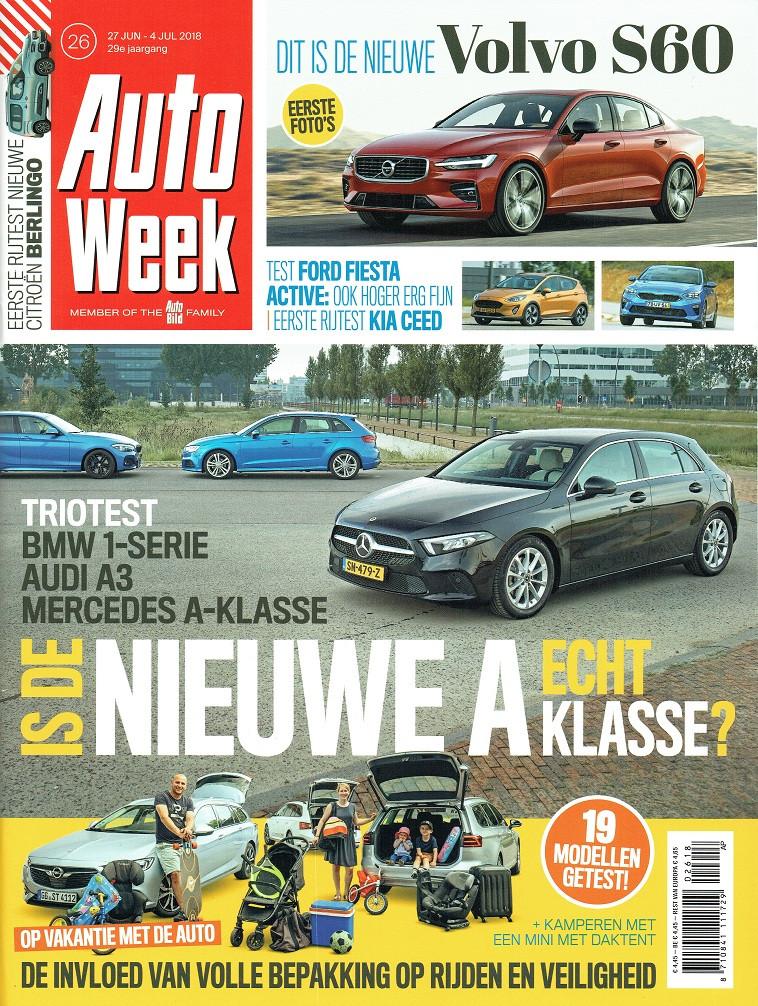 Autoweek 2018 nr. 26 (o.a. BMW 120i & Mercedes-Benz A 200), Verzenden, Gelezen, Algemeen