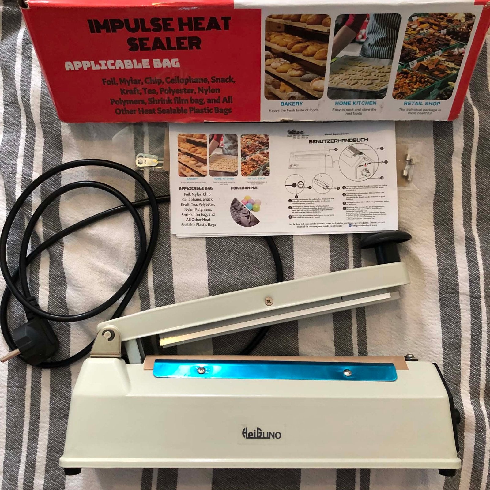 Impulse Heat Sealer, Ophalen, Zo goed als nieuw